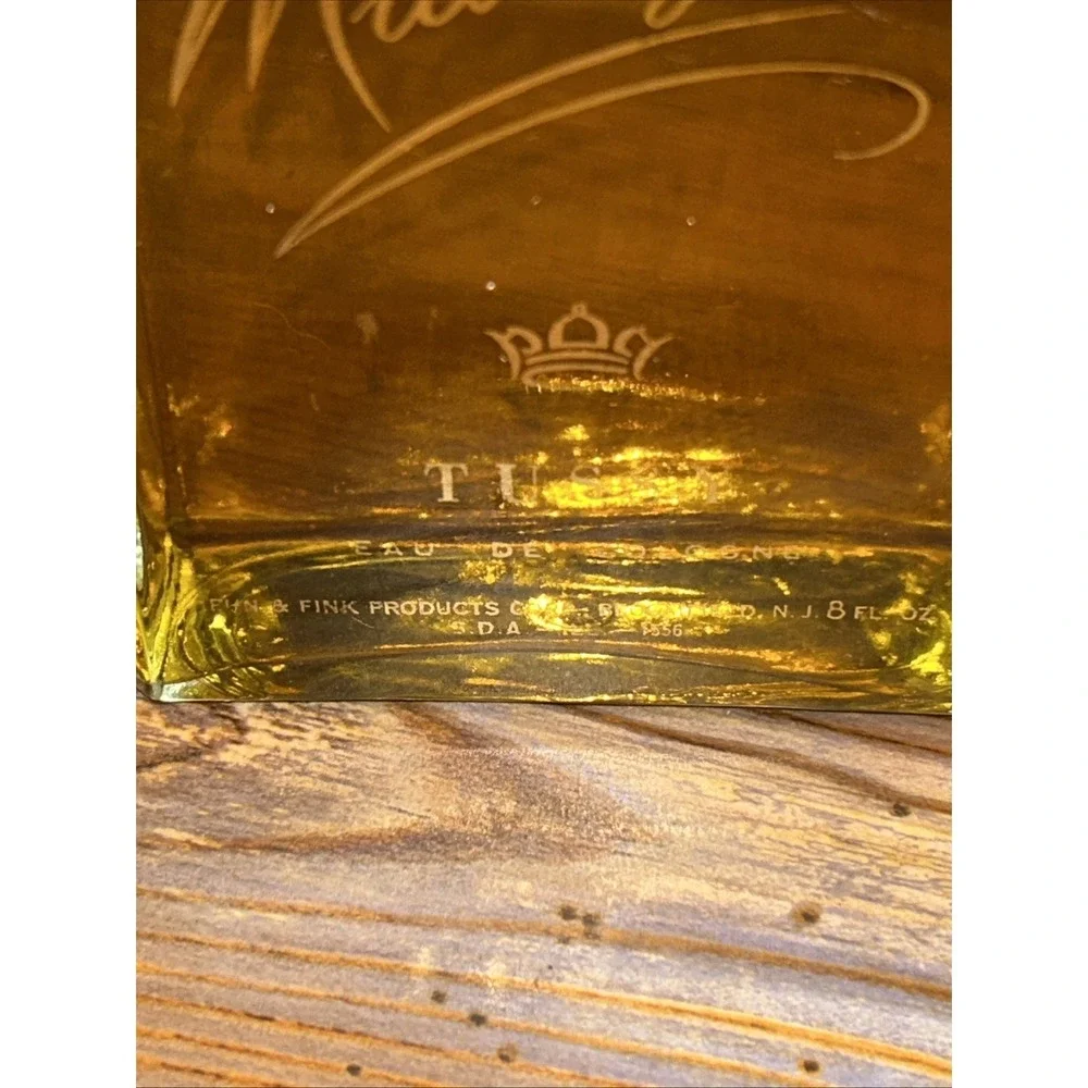 New Rare Tussy Midnight 8 FL Oz Eau de Cologne Splash Bottle 1950s/970s